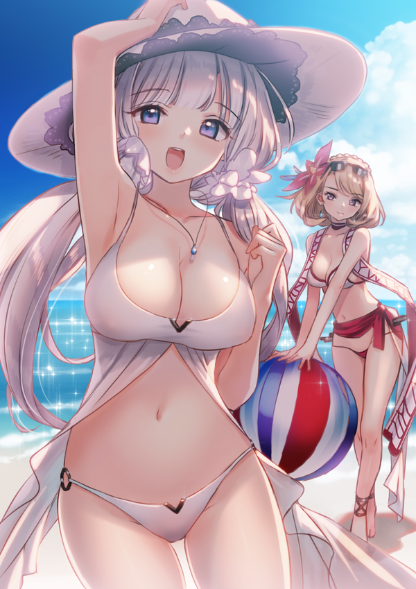 Azur Lane Illustrious And Prince Of Wales I00001 Amaterasu Anime